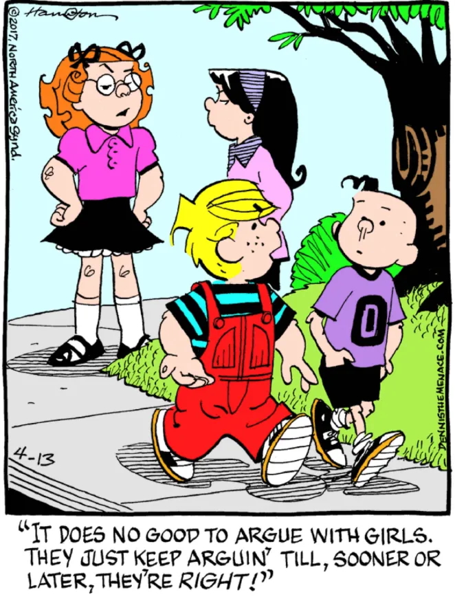 Dennis the Menace comic